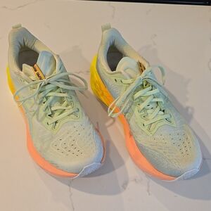 Asics Men's Athletic Shoes in Mint and Peach